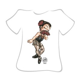 (SOD) Camiseta Dina Nina Mod. 086