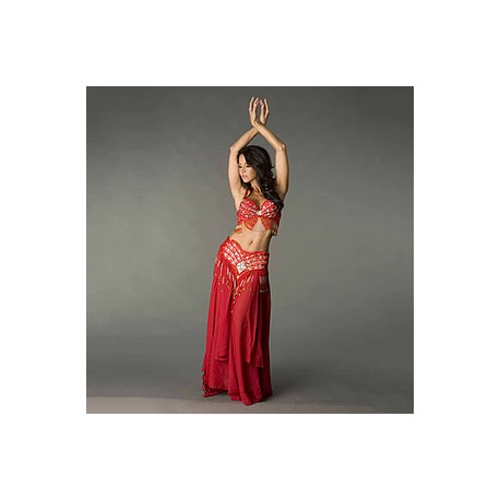 Conjunto elegante de Belly Dance