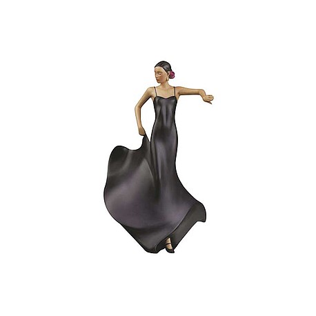 Figura de resina flamenco midnight