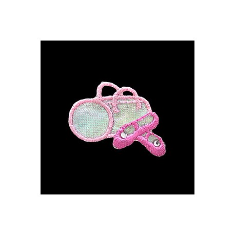 Bordado ballet shoes bag