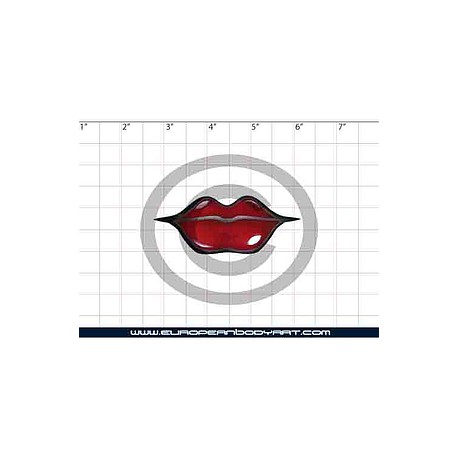 Esténcill Freaky Lips