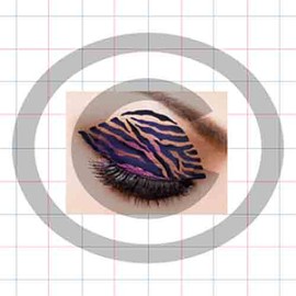 Esténcil Zebra Eye Shadow