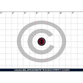 Esténcil Small Double Hole Button