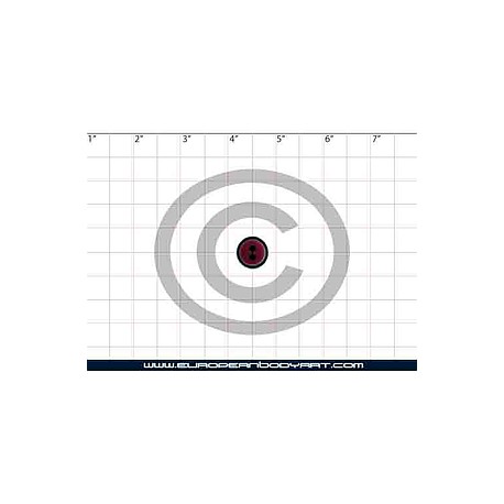 Esténcil Small Double Hole Button