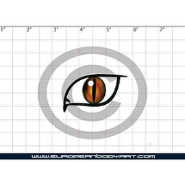 Esténcil Jumbo Eye-Cat