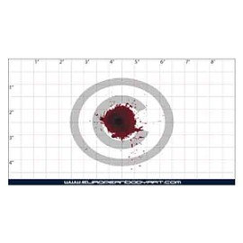 Esténcil Gunshot Hole