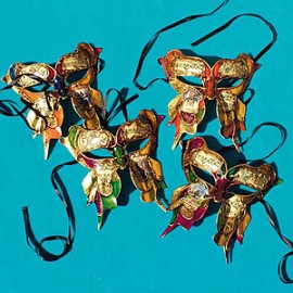 Máscara mariposa música