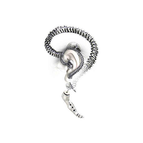 E255 Arete calavera esqueleto