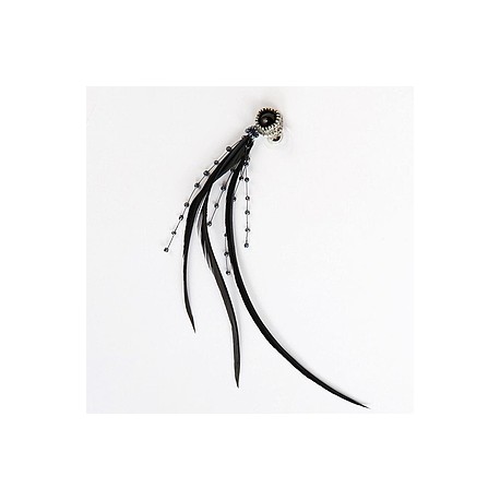 E235 Arete calavera cuervo