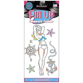 PU-704 Tatuaje Marinera pin up girl