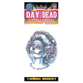 DOD-111 Tatuaje Calavera Señora muerte