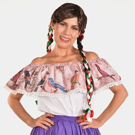 Blusa regional Estampada