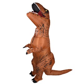 T-Rex inflable para niño